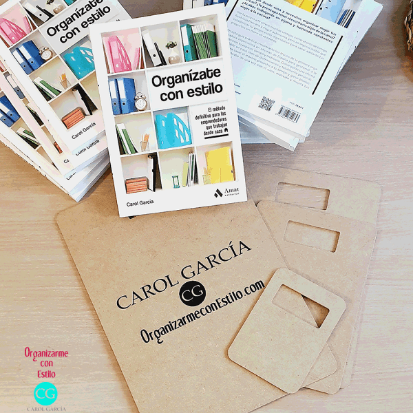 libro de organización y tablas de doblado gratis